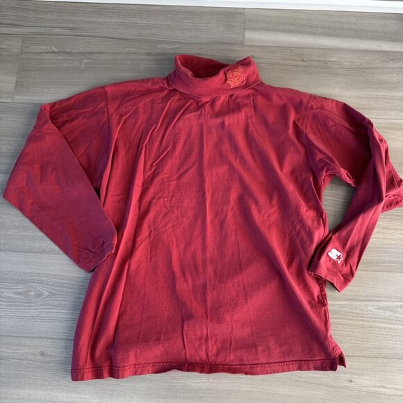 VTG Florida State Seminoles FSU Football Men's Turtleneck Long Sleeve Shirt Sz L - Picture 1 of 9